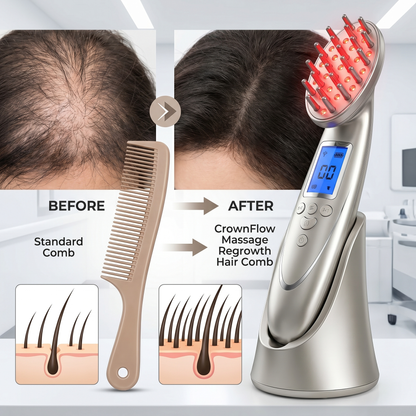 CrownFlow Massage Regrowth Hair Comb