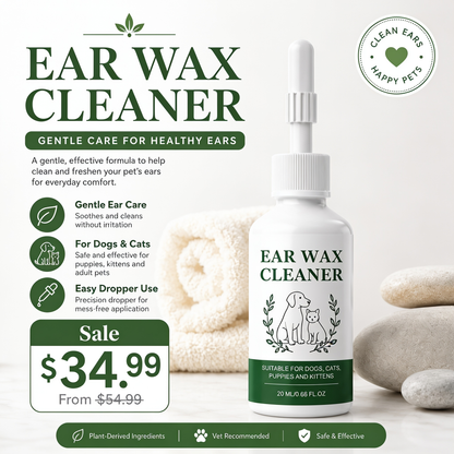 Ear Wax Cleaner For Dog And Cat